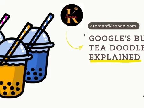 Google's Bubble Tea Doodle Explained, from origin to making